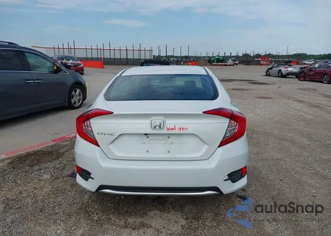 2021 Honda Civic Lx из США, поврежденный, VIN 2HGFC2F6XMH510593